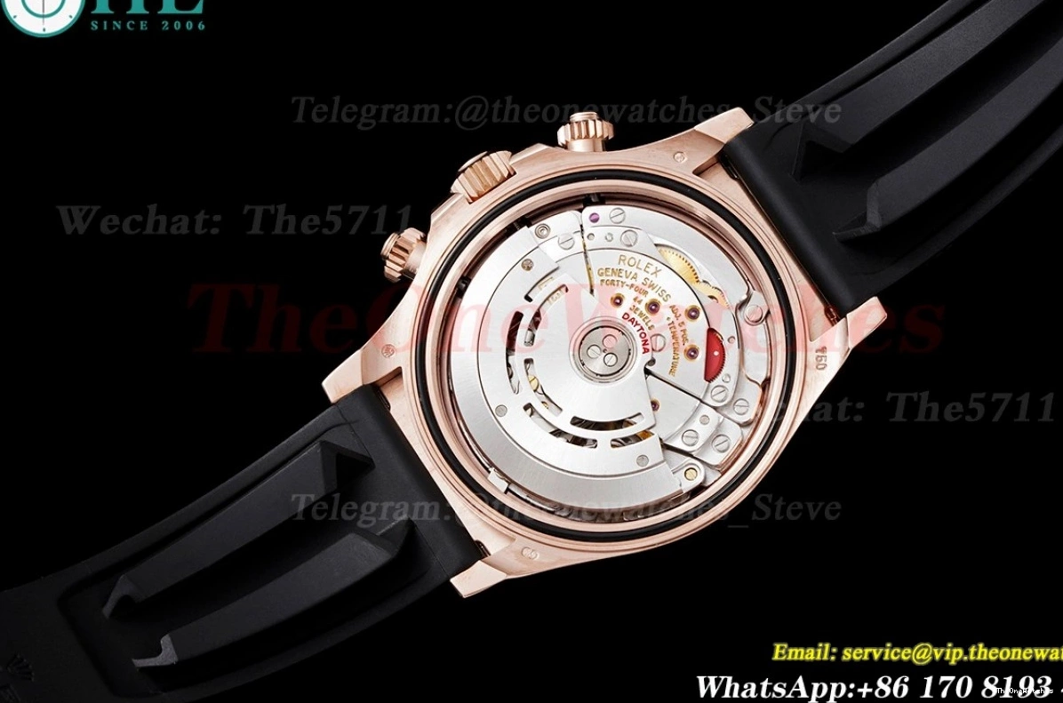 116515 Black RG KING Stk RU SA4130 40mm Daytona 0408